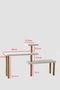 Hanah Home Ck31C - Estantería de Cocina Blanca